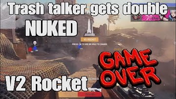 Trash talker Sweat on Vanguard gets (Double NUKED) he left the game / Vanguard gameplay!