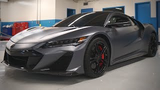 Hanging at Honda With The NSX Type S