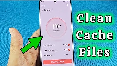 Clear Cach files instantly on Redmi Note 13 Pro