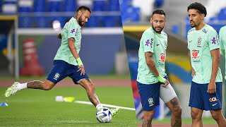 Neymar is BACK! Skills in Brazil Training with Rodrygo, Casemiro, Raphinha