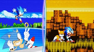 Hesse Sonic And Angel Island Zone - Sonic Mania Plus Mod Showcase