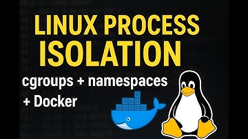 Linux Process Isolation Explained | cgroups, Namespaces & Docker