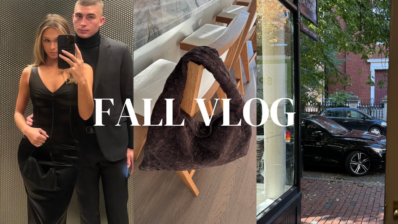 a fall day in my life! home decor shopping with Maggie & more!