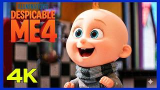 Gru Jr. having fun with his family | Despicable Me 4 | Best 4K Scene