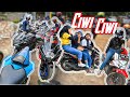 Godain Cewe diJalan !! Beda-beda Motor & CC Riding Bareng | Z1000 GSX750 R6