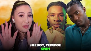 Joeboy, Tempoe - Smh / Just Vibes Reaction Resimi