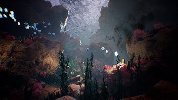 Ocean floor: Unreal Engine 4 - Environment Design - Open world Free assets - Sea - Underwater