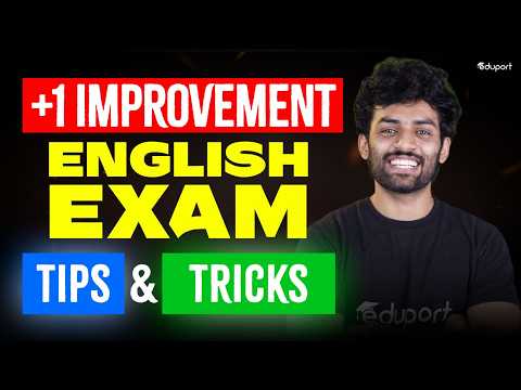 Plus one improvement English tips and tricks | Eduport Plus Two