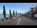 Greece in winter - walking tour Perea Beach Thessaloniki