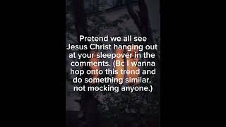 For the Christians! I wanna laugh so pls. Even if you’re not Religious!