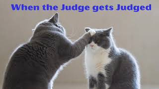 When the Judge gets Judged: Law & Language Podcast
What happens when a judge misbehaves in court?
In episode 9 of the USLawEssentials Law & Language Podcast (originally published June 21, 2021) Stephen introduces a story from the American Bar Association Journal: Judge gets 6-month suspension, partly for misusing her contempt power.
The judge who apparently abused her power in court finds herself being judged. Find out what happens as you improve your legal English vocabulary and listening skills. When the Judge gets Judged: Law & Language Podcast