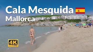 Cala Mesquida Mallorca Beach Walk 4K Balearic Islands Majorca Spain 🇪🇸