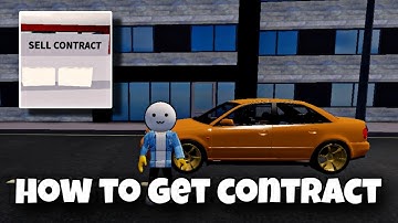 How to Get Contract in Fix It Up Roblox | New Update 