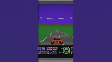 Atari 7800 Classic 🙂 (Fatal Run) #Shorts