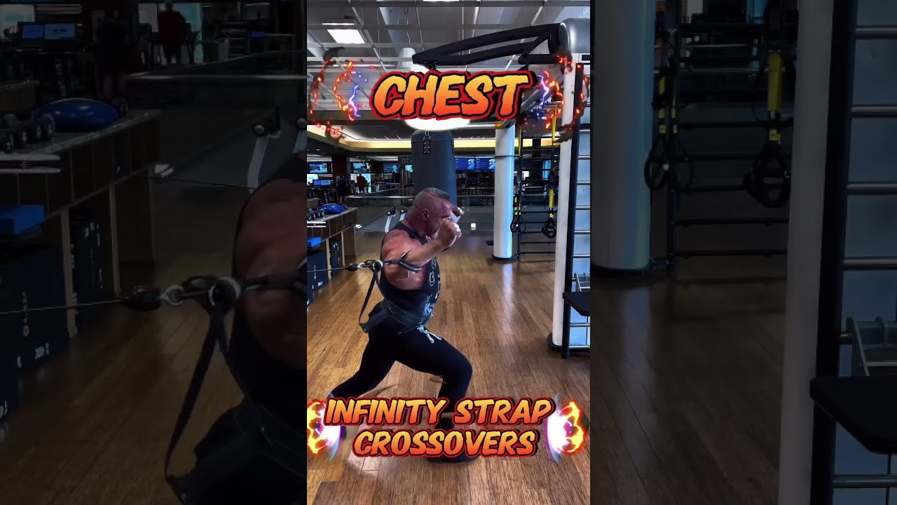 CHEST INFINITY STRAPS CROSSOVER #workout #muscle #motivation #workouttips #exercise