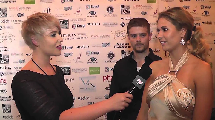Kendra Martin at Portland Fashion and Style Awards...