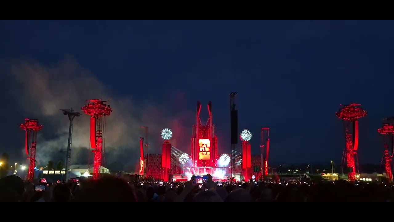 Rammstein 21 Luglio 2024 rcf Arena Reggio Emilia - YouTube