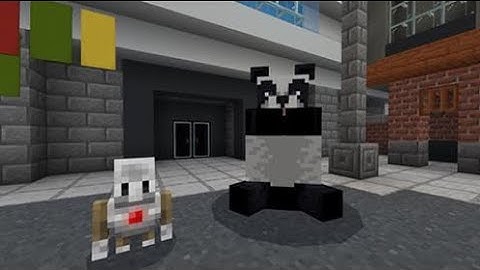 Panda Habitat, Minecraft education edition