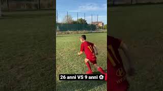 26 ANNI VS 9 ANNI | Sfida ai rigori! ⚽️ #sim1workout