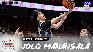 Jolo Manansala flexes efficient game for NU | UAAP Season 86 Men's Basketball