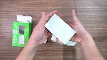 Công tắc cảm ứng WiFi Hunonic 2 Nút | NPP Minh Long IOT ┃ Hotline: 083-682-6998