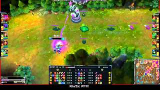 Zac Passive vs Kha'Zix Tower Dive