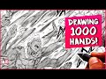 Drawing 1000 Hands! Shonen Manga Multiple Attacks