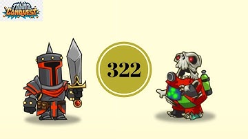 Tower defens/Tower Conquest: gameplay walkthrough best team part 322 (ios, android&pc)