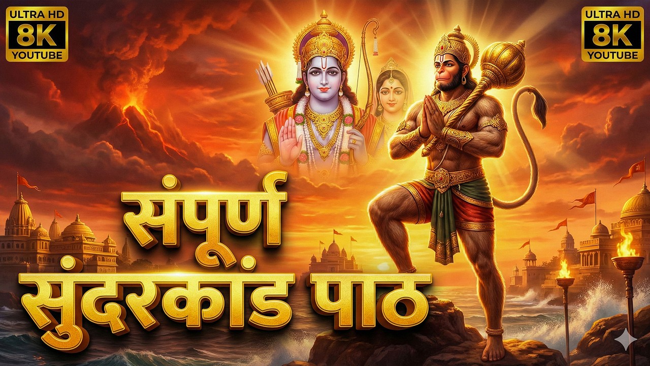 Sampuran Sunderkand Path | संपूर्ण सुंदरकांड पाठ | Powerful Ram Bhajan | Hanuman Bhakti 2026