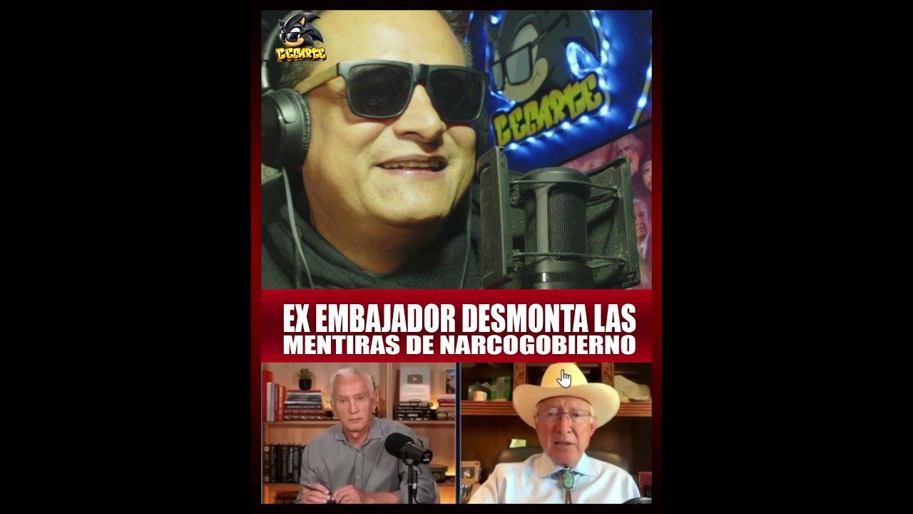 EX EMBAJADOR DESMONTA LAS MENTIRAS DE NARCOGOBIERNO   #PODCASTDIÁLOGO #CEGARTE
