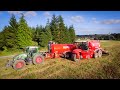 Pandage de digestat avec ravitaillement au champs  vervaet hydro trike  fendt 722 eta gautier