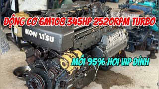 Komatsu 6M108 Engine for Sale 345hp 2520rpm Turbo Only 127 Million VND 0923,5555,97 Tam | Tam Vlog