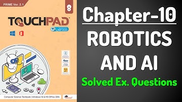 TOUCHPAD | PRIME Ver2.1 | Class8 | Chapter10 | Robotics and AI | #debs coding hub