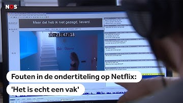 NETFLIX: Fouten in de ondertiteling: 