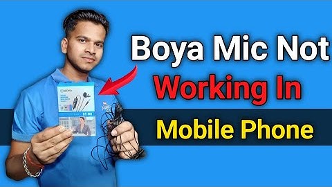 Boya Mic Settings For Mobile || Boya Mic Not Working In Mobile Camera || Open Camera Setting 🔥🔥
