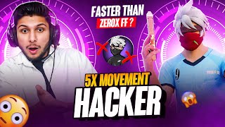 5X Movement Hacker in NG 🥵 || Faster Than Zerox FF ⚡️?
