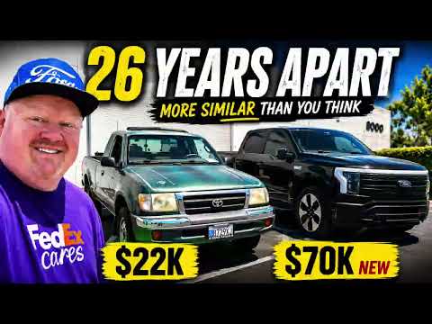 Will Today's EV Trucks Last 26 Years? What a 1999 Tacoma Reveals