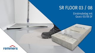 Einstreubelag mit Quarz 03/08 DF – SR Floor 03/08 von Remmers
