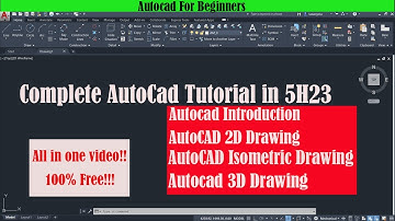 autocad tutorial for beginners