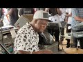 Francis osei drummercriedwhile playing at a friends funeral with the westcoast band