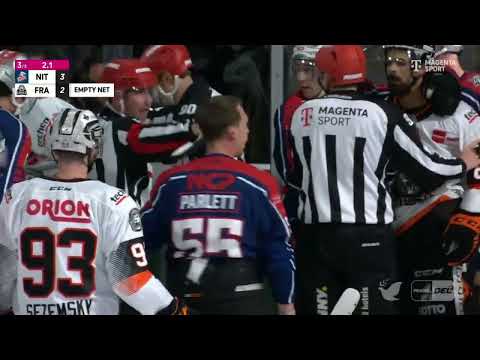 Ryan Olsen VS Blake Parlett | HOCKEY FIGHT | DEL 22/23