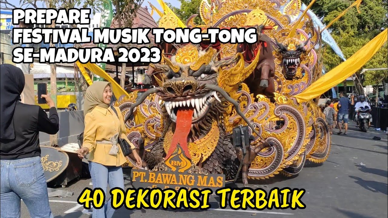 🔴40 ЛУЧШИХ УКРАШЕНИЙ ДЛЯ ПОДГОТОВКИ К МУЗЫКАЛЬНОМУ ФЕСТИВАЛЮ ТОНГ-ТОНГ В МАДУРЕ🔥‼️ #tongtongmusic...