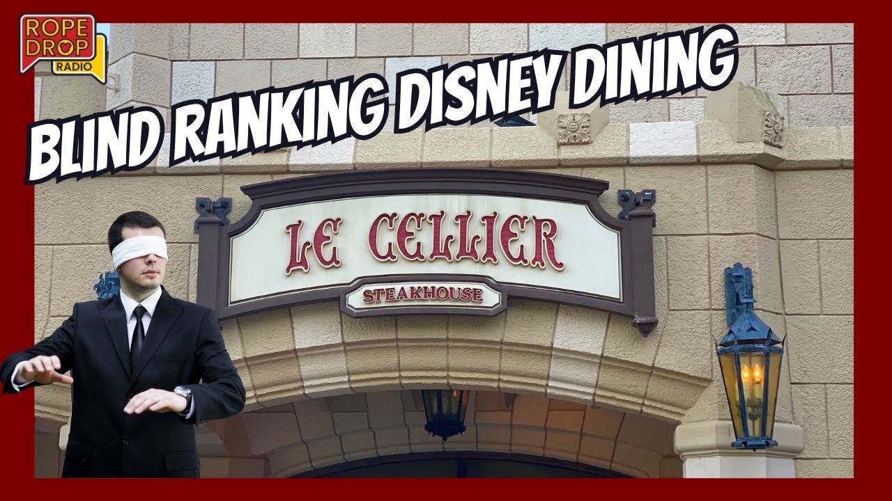 Blind Ranking Disney World Table Service Restaurants | Our Most Stressful Disney Game Yet!