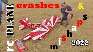 RC PLANE CRASHES & MISHAPS COMPILATION # 1 - TBOBBORAP1 - 2022