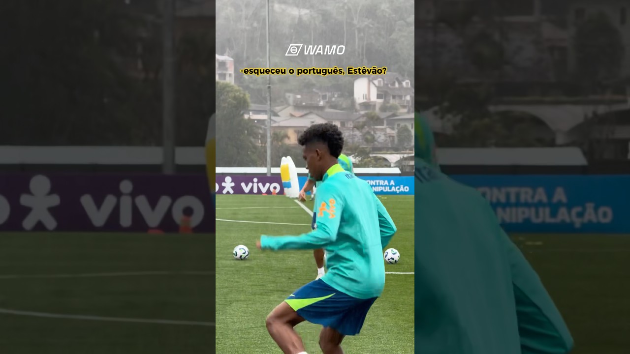 ESTEVAO ESQUECEU COMO SE FALA PORTUGUÊS? 🇧🇷😂 