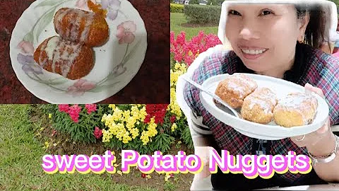 sweet Potato Nuggets with Cheese,, create your own for Negosyo