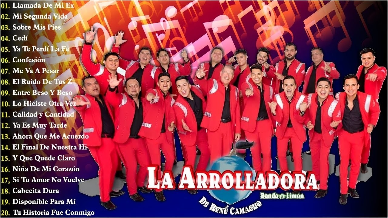 La Arrolladora Banda El Limón   Mix Romántico 2025   Éxitos de Amor Inolvidables Regional Mexican