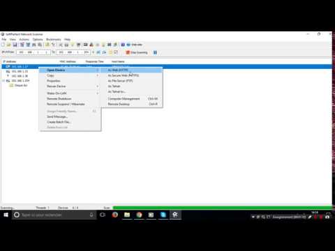 LABS 23 Enumerating a Network Using SoftPerfect Network Scanner REVIEW