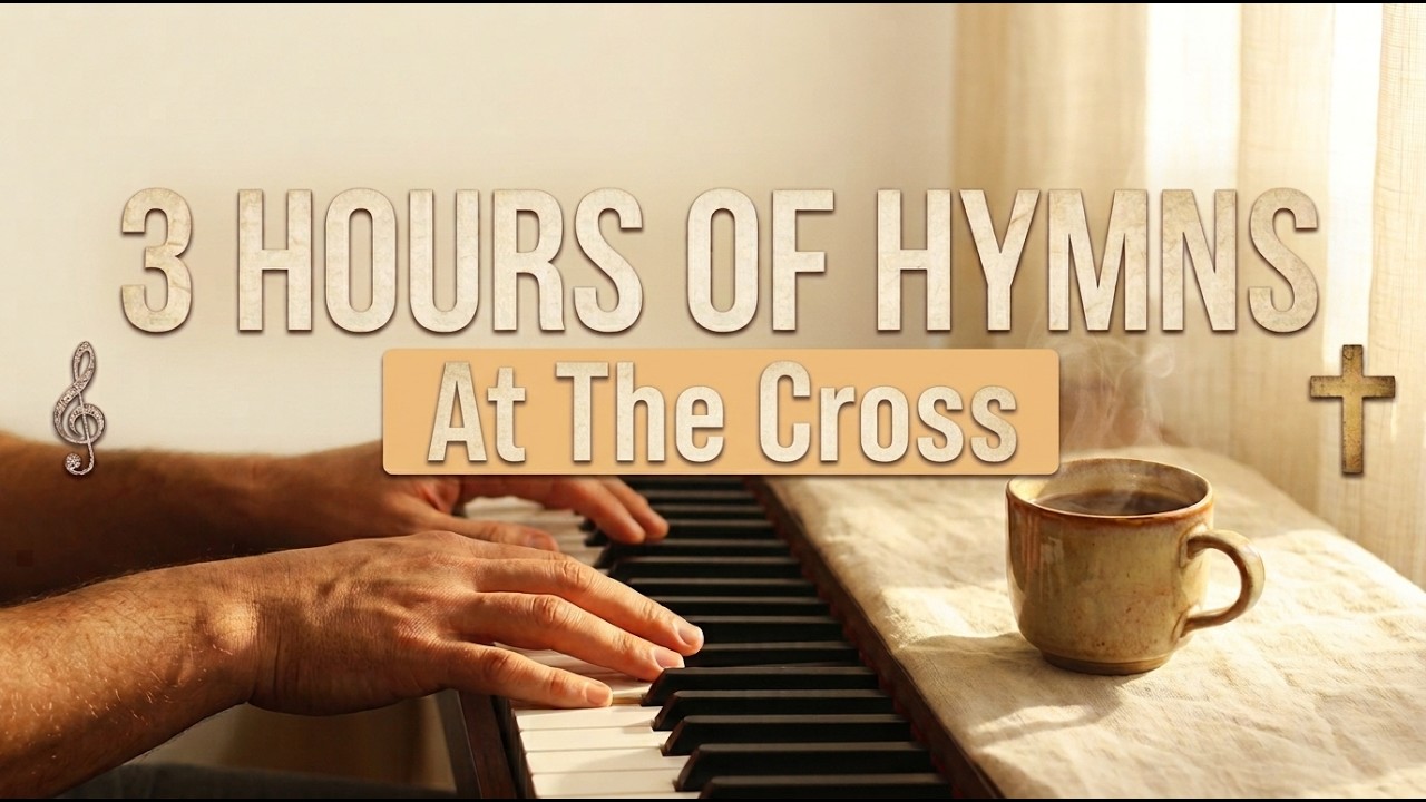 3 Hours of Hymns (At the Cross) | Piano hymns for 3 hours