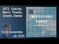 MEDITACIÓN de HOY MIÉRCOLES 12 NOVIEMBRE 2025 |EVANGELIO DE HOY |DON JOSÉ BRAGE|MEDITACIONES DIARIAS